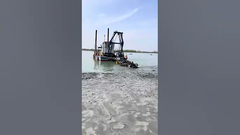 YSCSD350 السعة الصلبة 360 cbm في الساعة الهيدروليكية القطع الامتصاص الجرافة في العمل