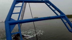 YSCSD450 18 بوصة السعة الصلبة 700 cbm / h اختبار جرافة امتصاص القطع في موقع العمل