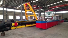 اختبار YSCSD450 للجرافة الشفطية في ورشة العمل قبل الشحن